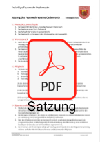 Feuerwehr Oedenreuth Downloadimage Satzung Feuerwehrverein